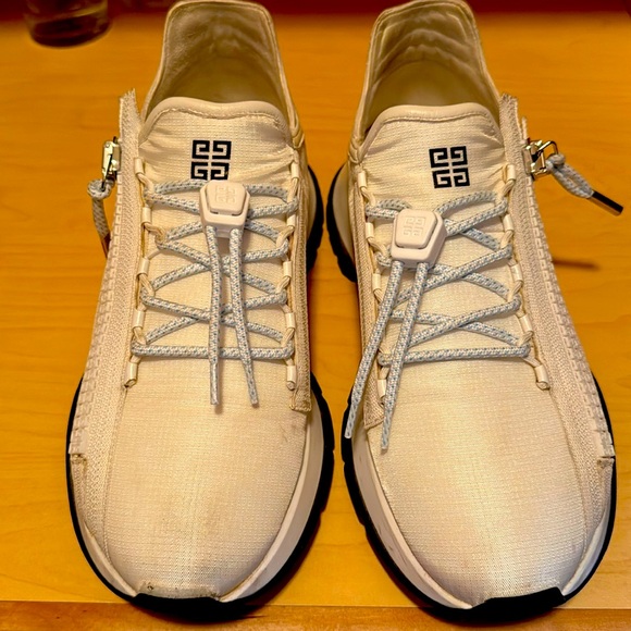 Givenchy sneakers! White with blue writing. - Picture 1 of 4